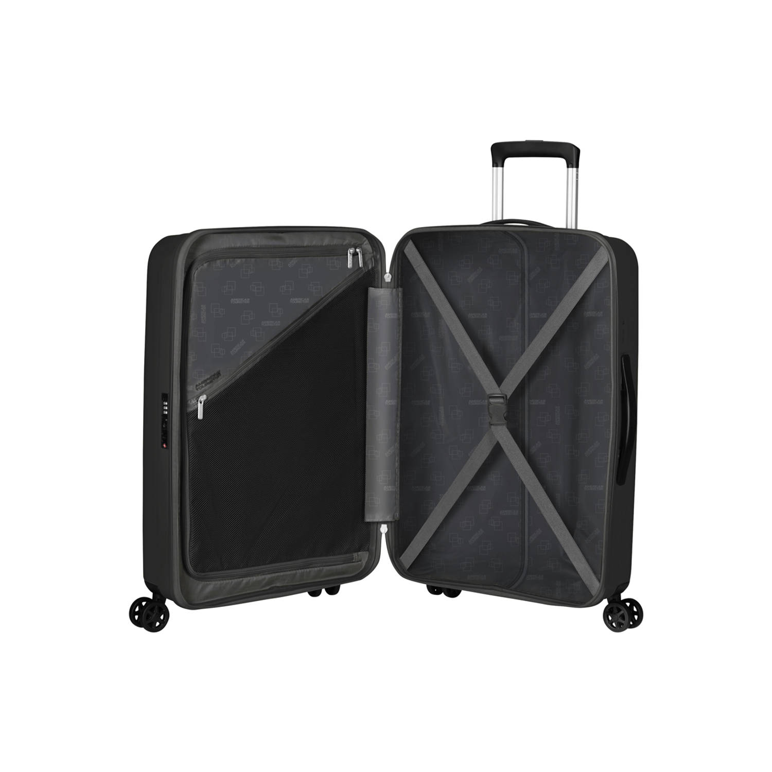 American Tourister trolley Rejoy 68 cm. zwart