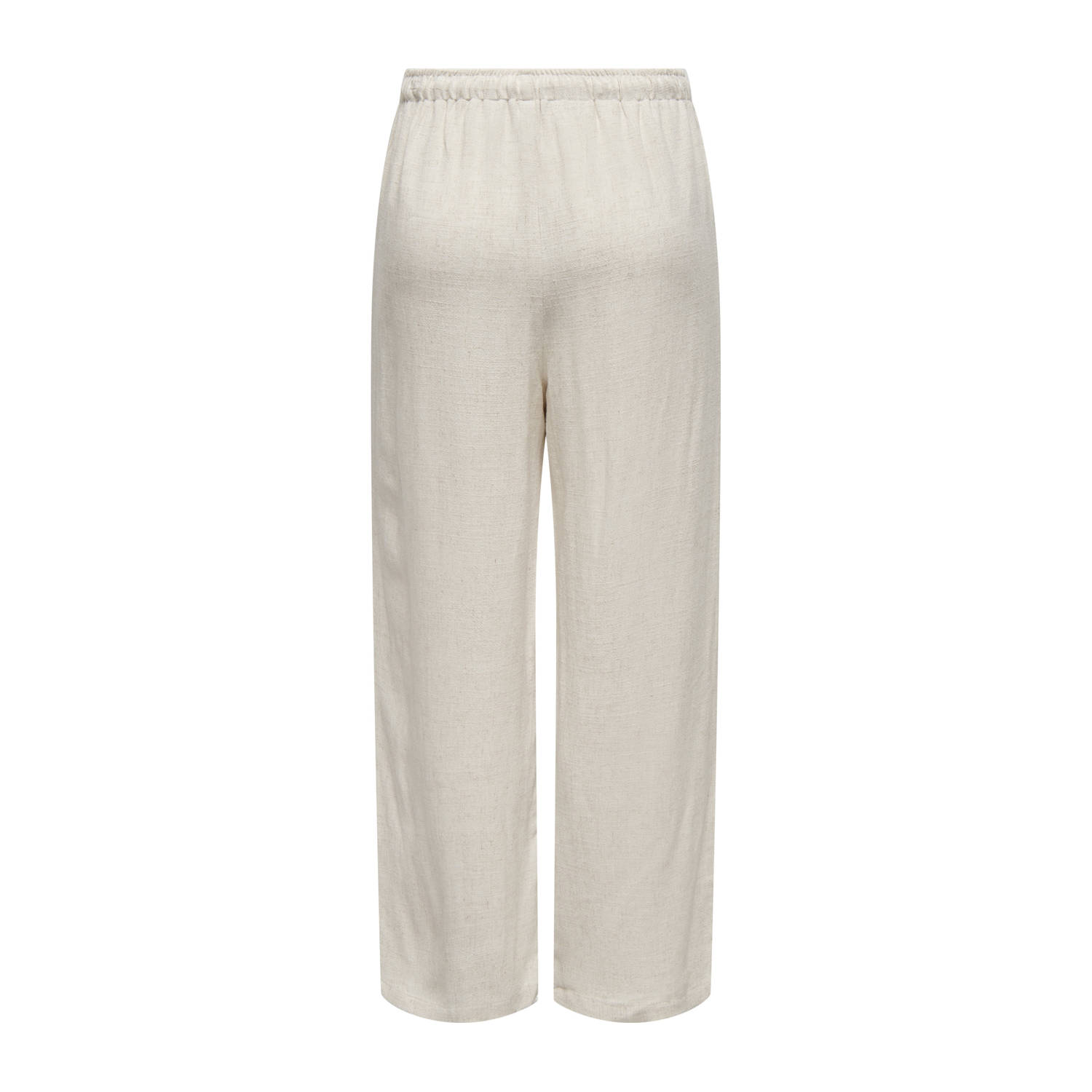 ONLY straight regular waist casual broek beige