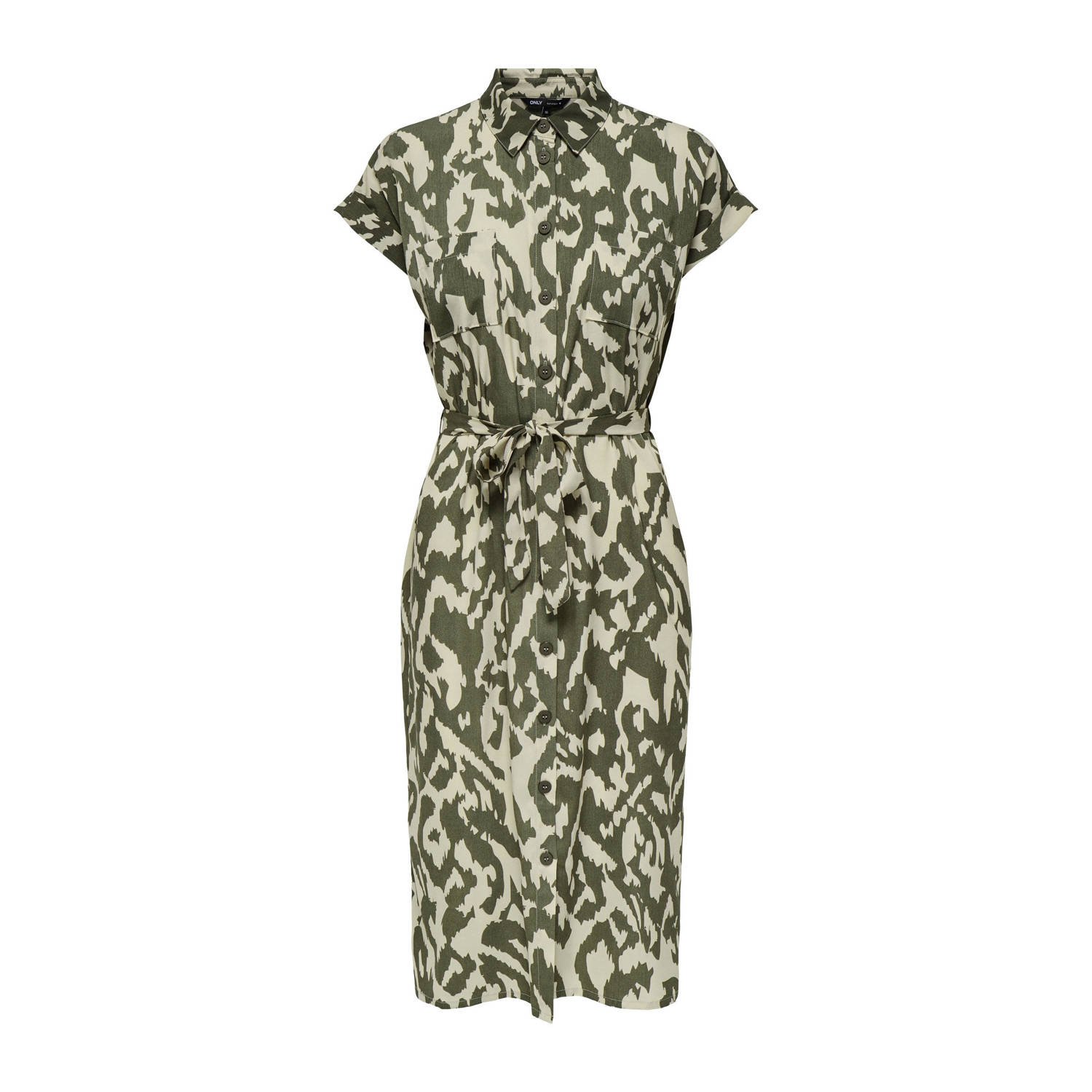 Only Jurk met overhemdkraag ONLHANNOVER S S SHIRT DRESS NOOS WVN
