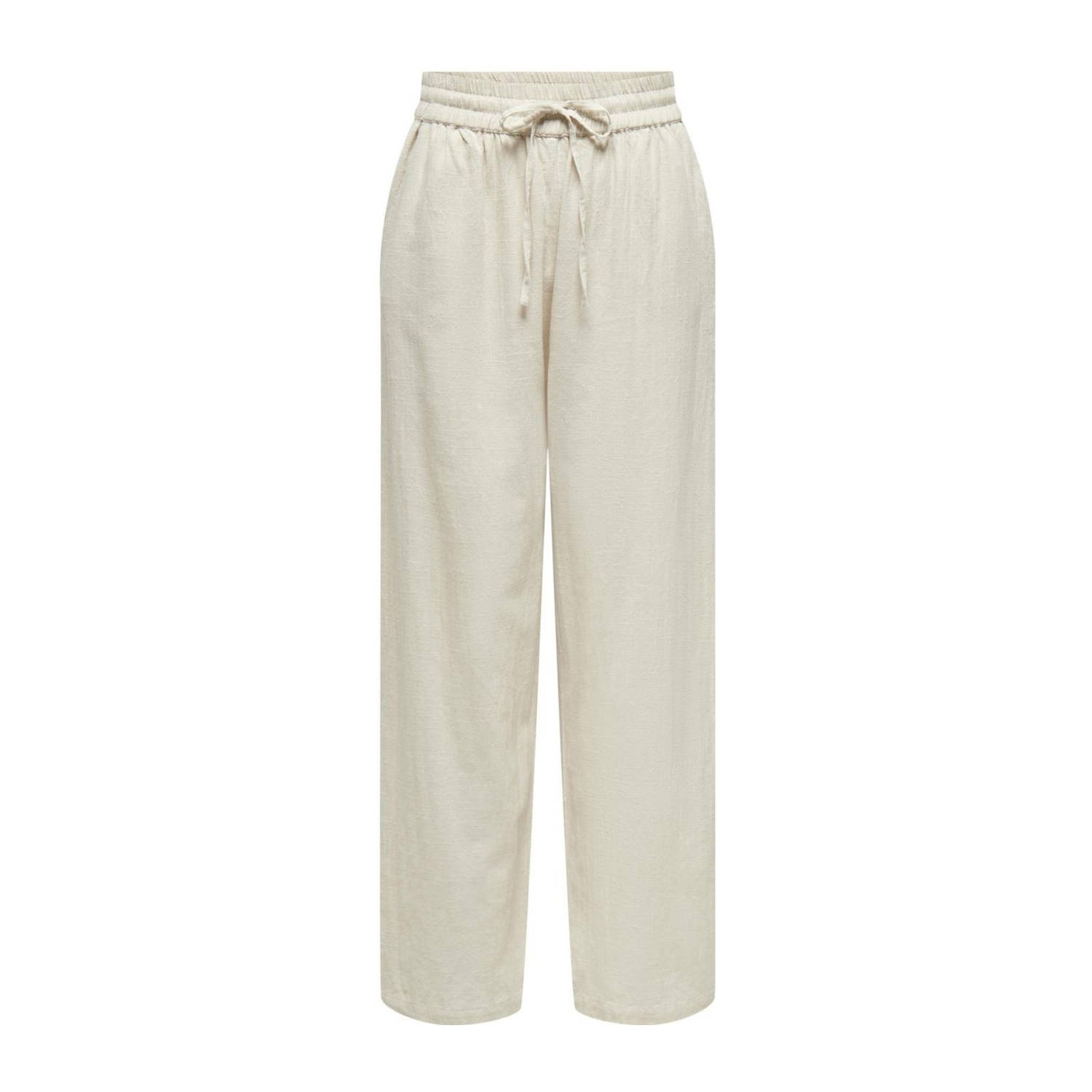 Only Comfortbroek ONLTIZANA COTTON LOOSE PANTS WVN