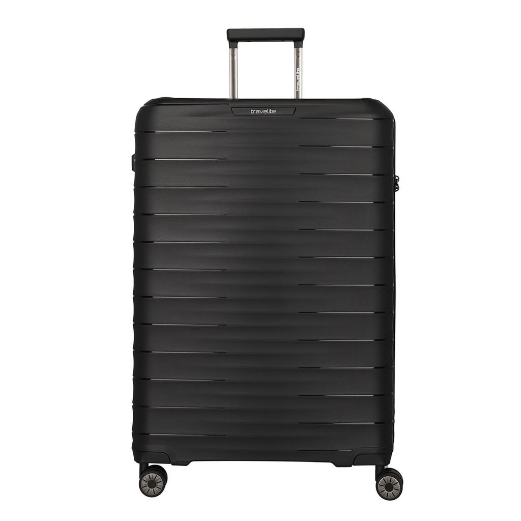 Travelite trolley Mooby 77 cm. zwart