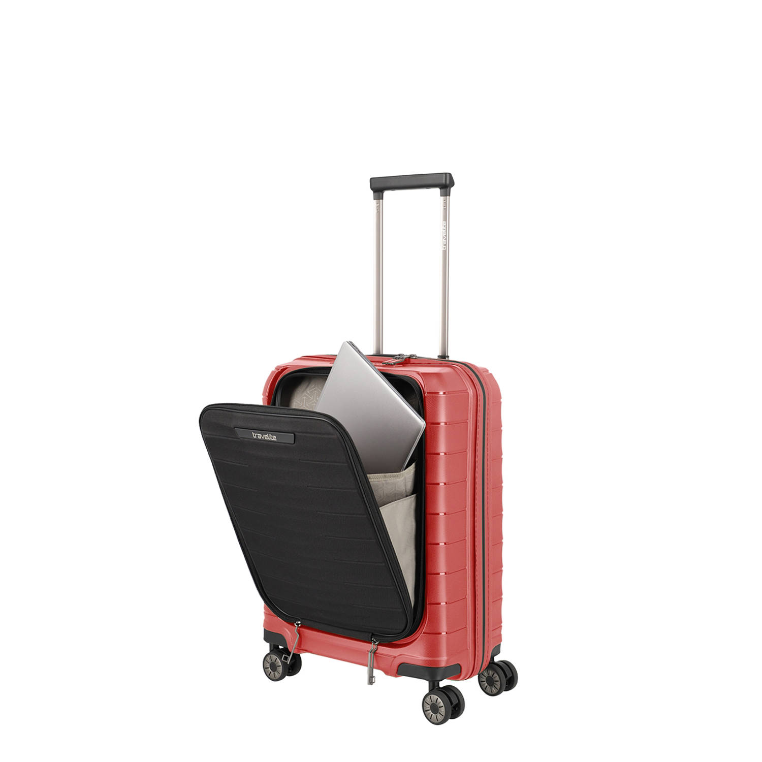 Travelite trolley Mooby 55 cm. rood
