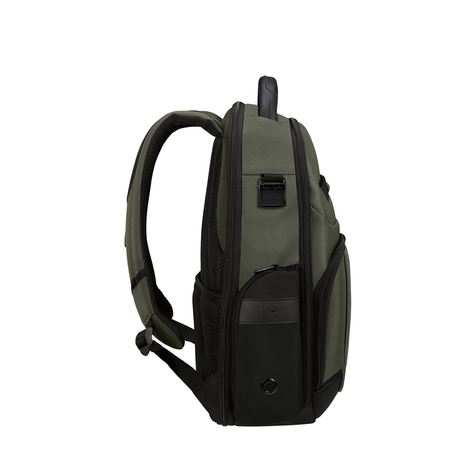 Samsonite 15.6 inch laptop rugzak Pro-DLX Slim kaki