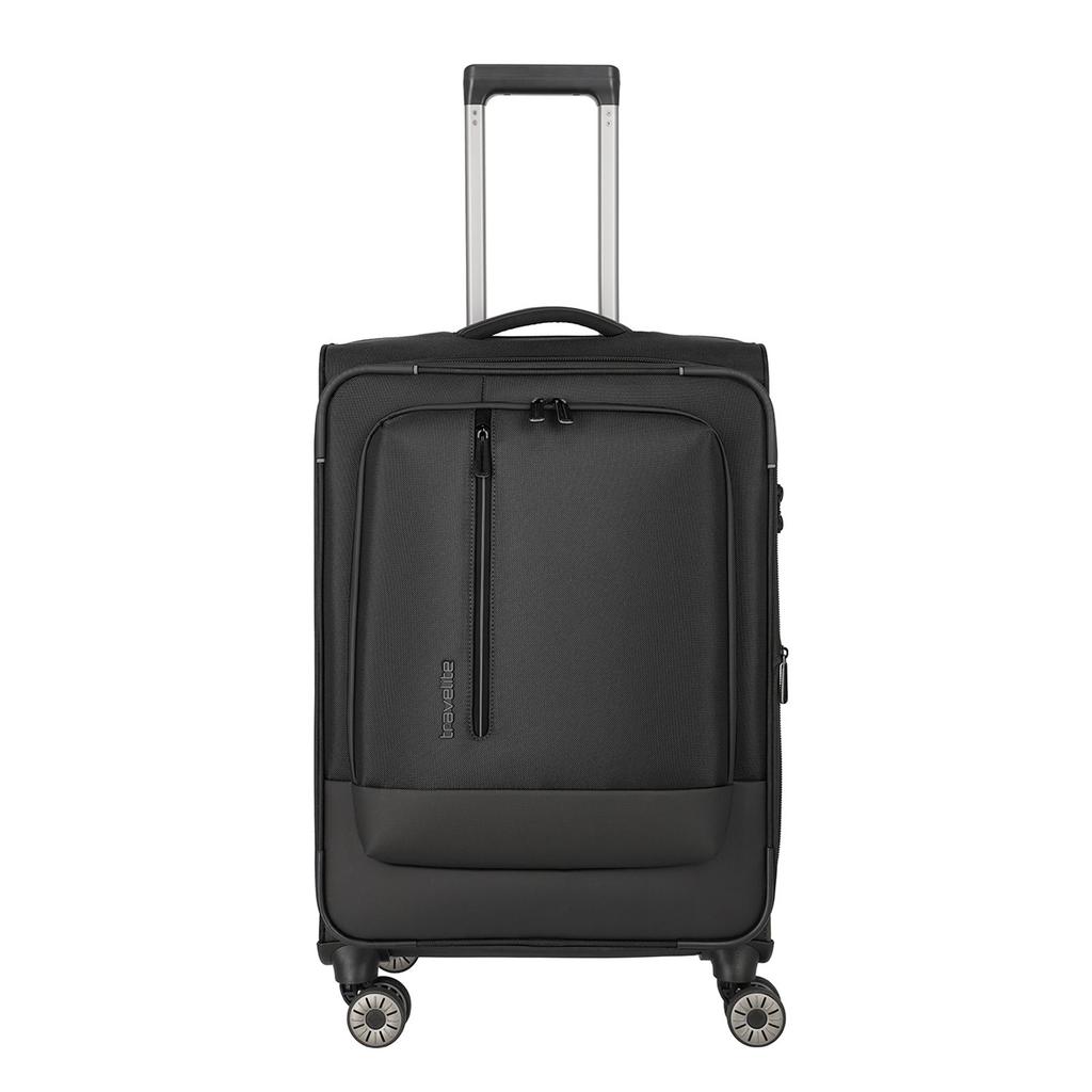 Travelite trolley Crosslite 5.0 66 cm. zwart