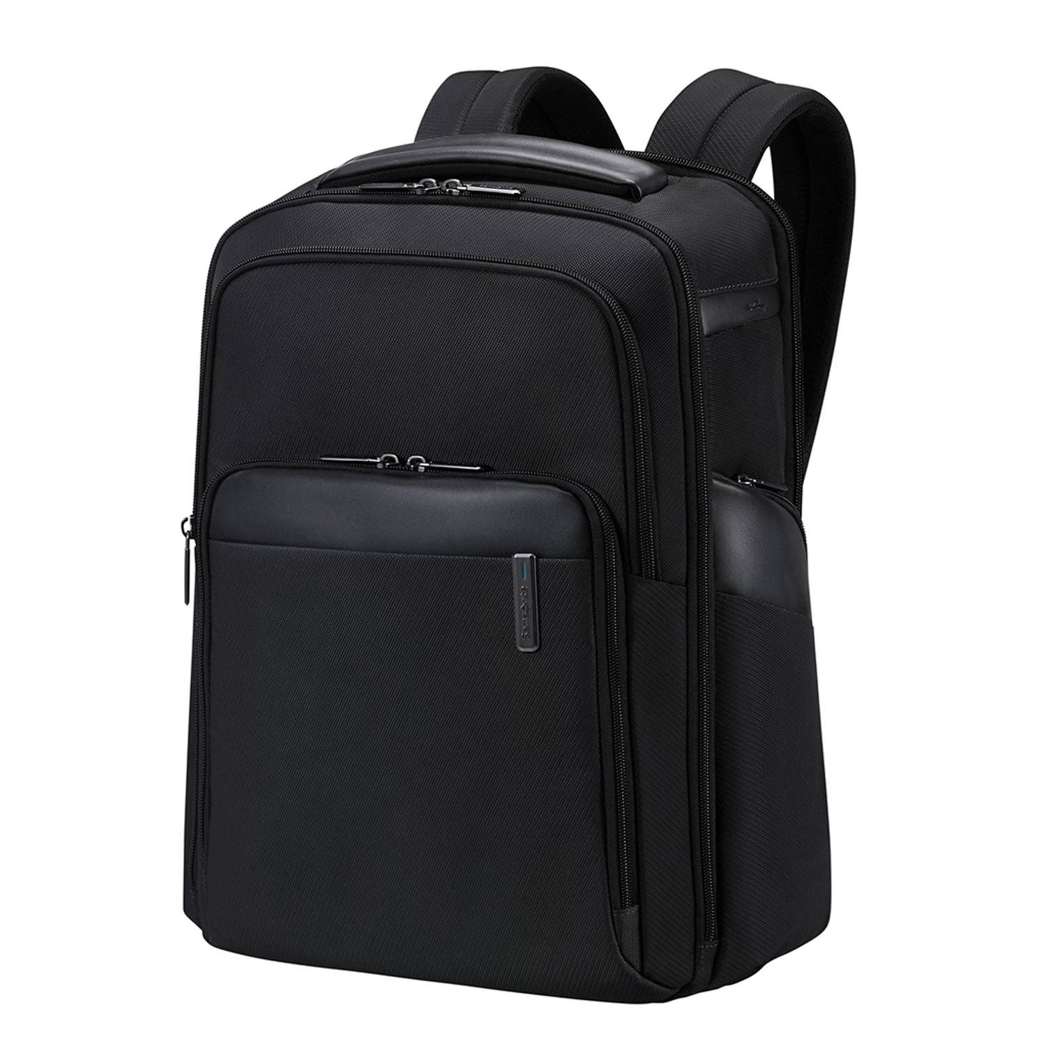 Samsonite Zwarte rugzak met gerecycled PET-stof Black Unisex