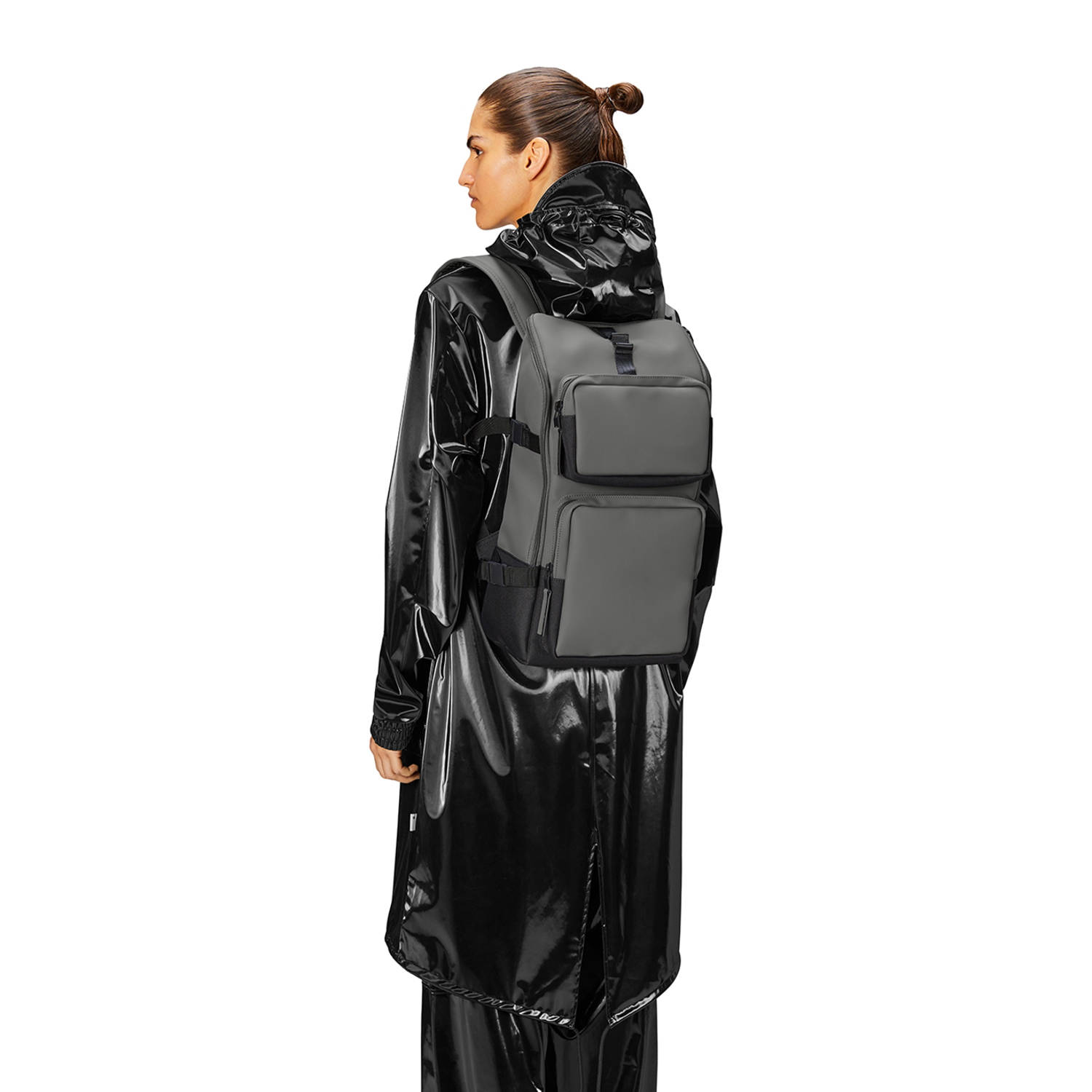 Rains rugzak Trail Cargo W3 grijs