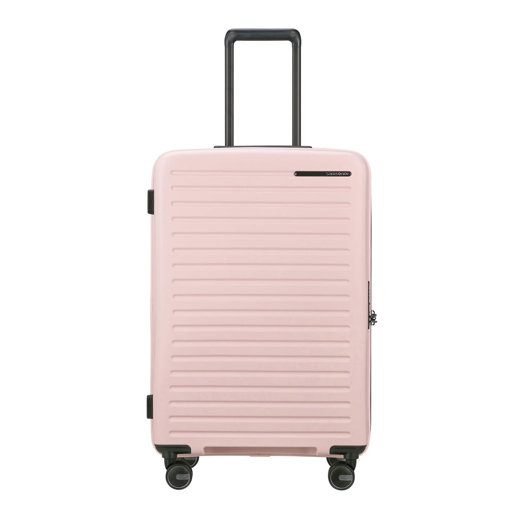 Samsonite trolley Restackd 68 cm. Expandable lichtroze