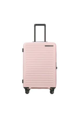trolley Restackd 68 cm. Expandable lichtroze