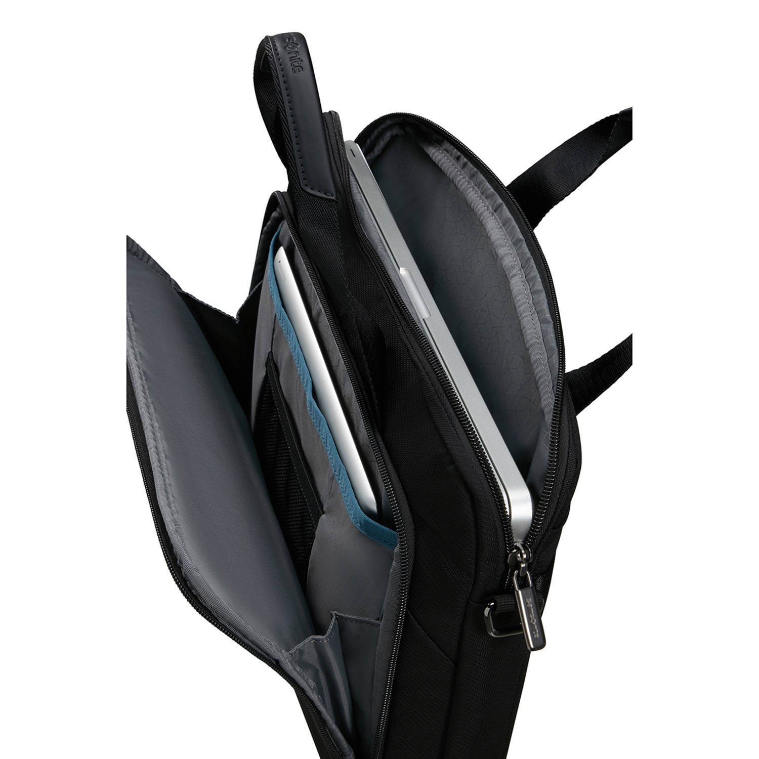 Samsonite 15.6 inch laptoptas Evosight Slim zwart