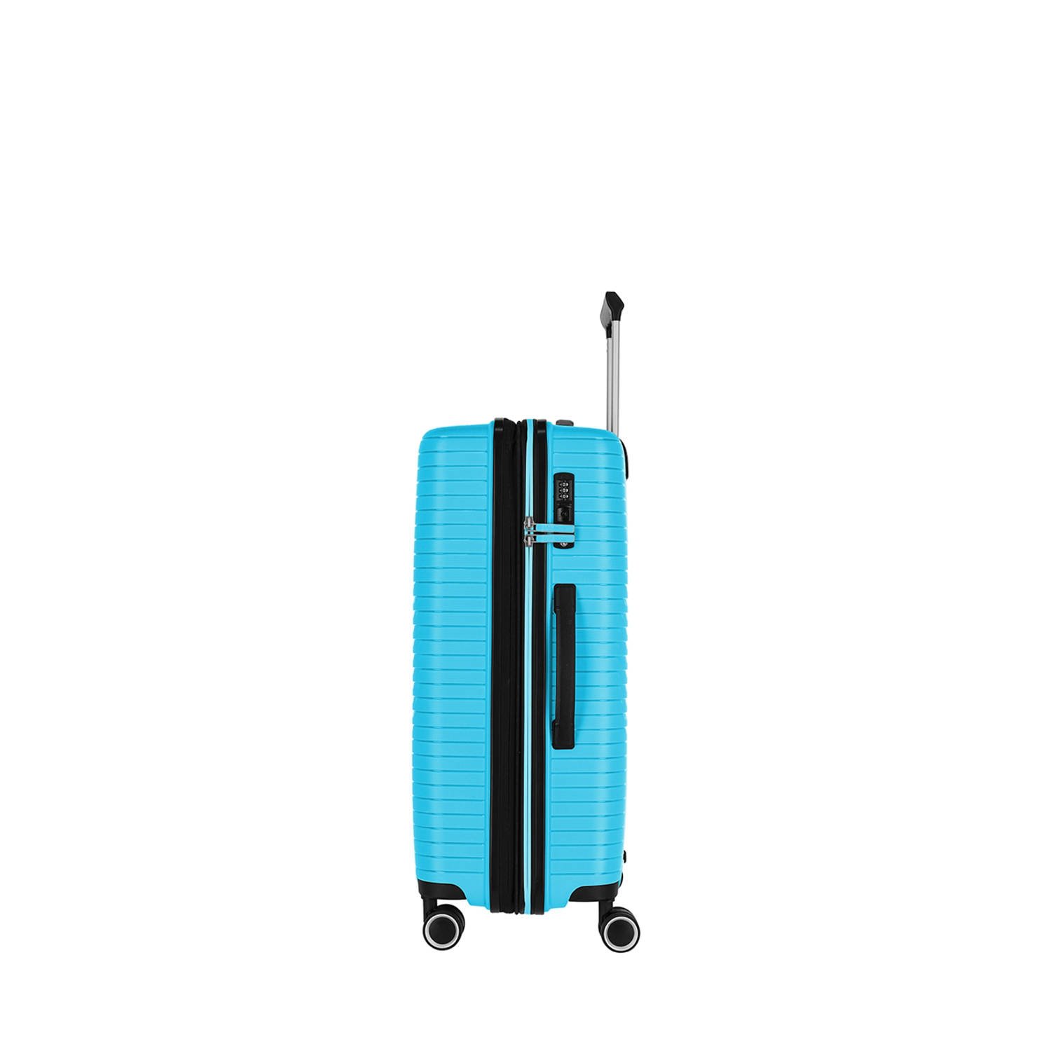 Travelite trolley Orbita 67 cm. Expandable turquoise