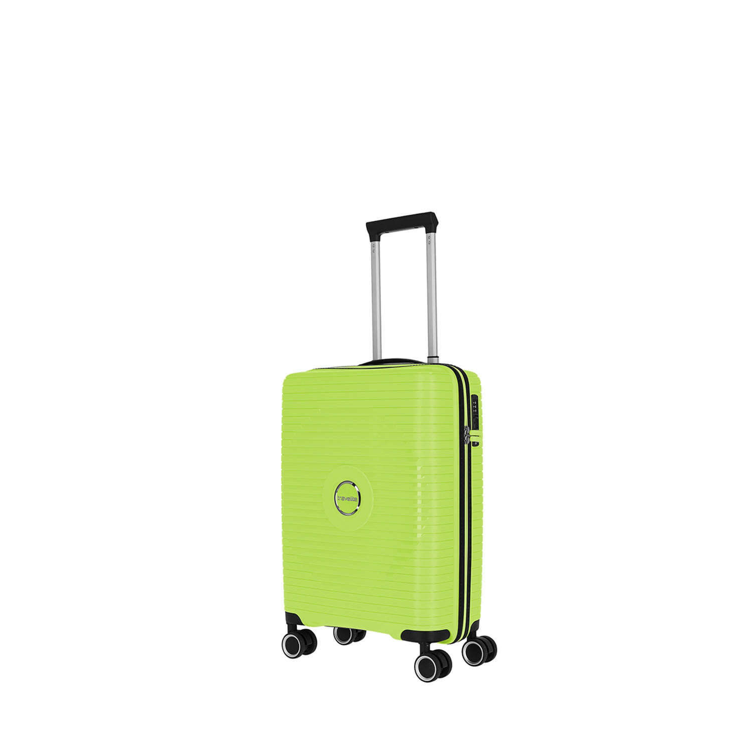 Travelite trolley Orbita 55 cm. limegroen