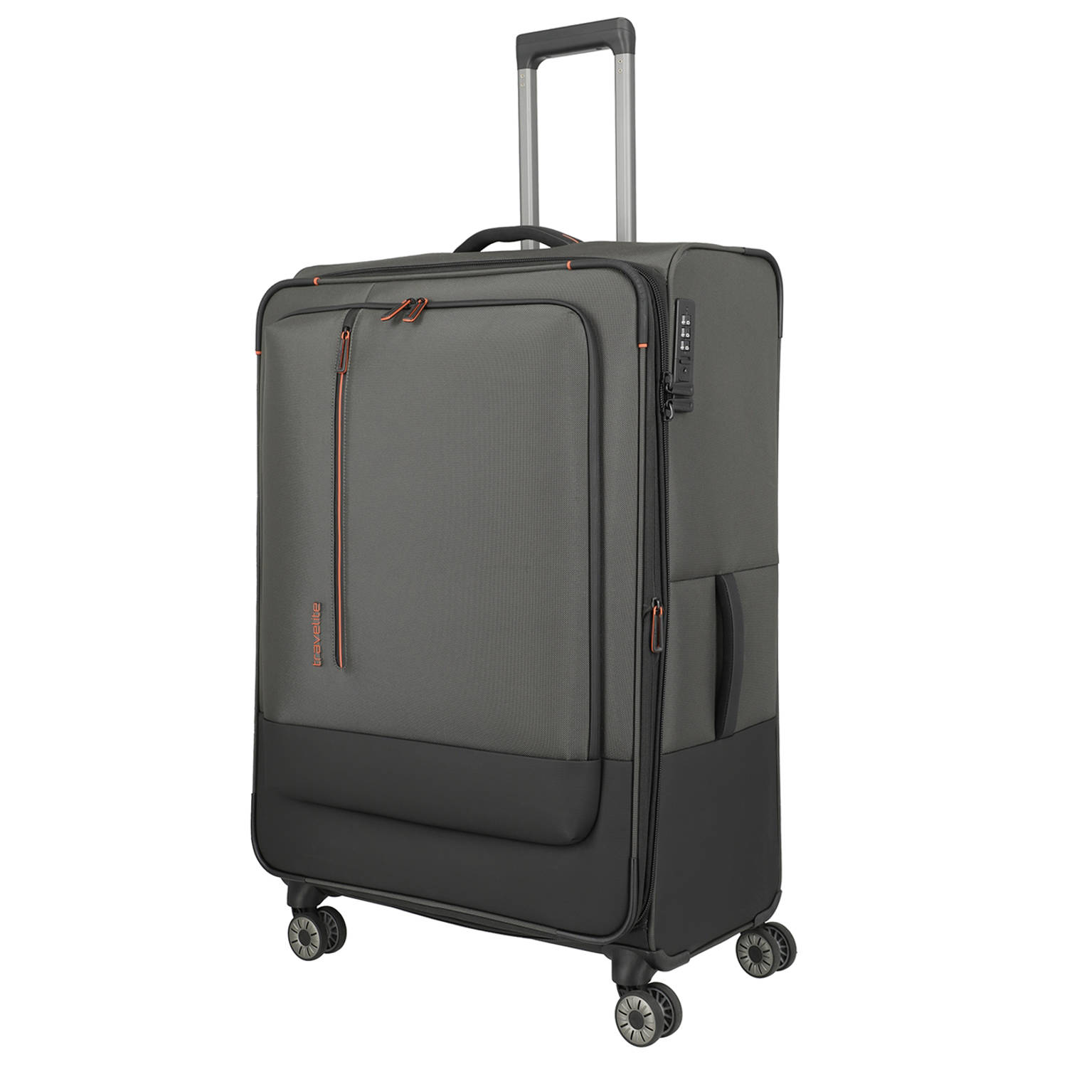 Travelite trolley Crosslite 81 cm. olijfgroen