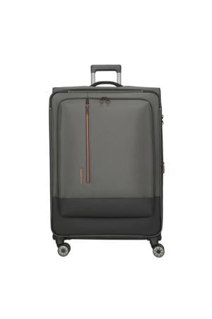 trolley Crosslite 81 cm. olijfgroen