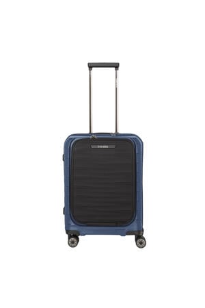 trolley Mooby 55 cm. donkerblauw