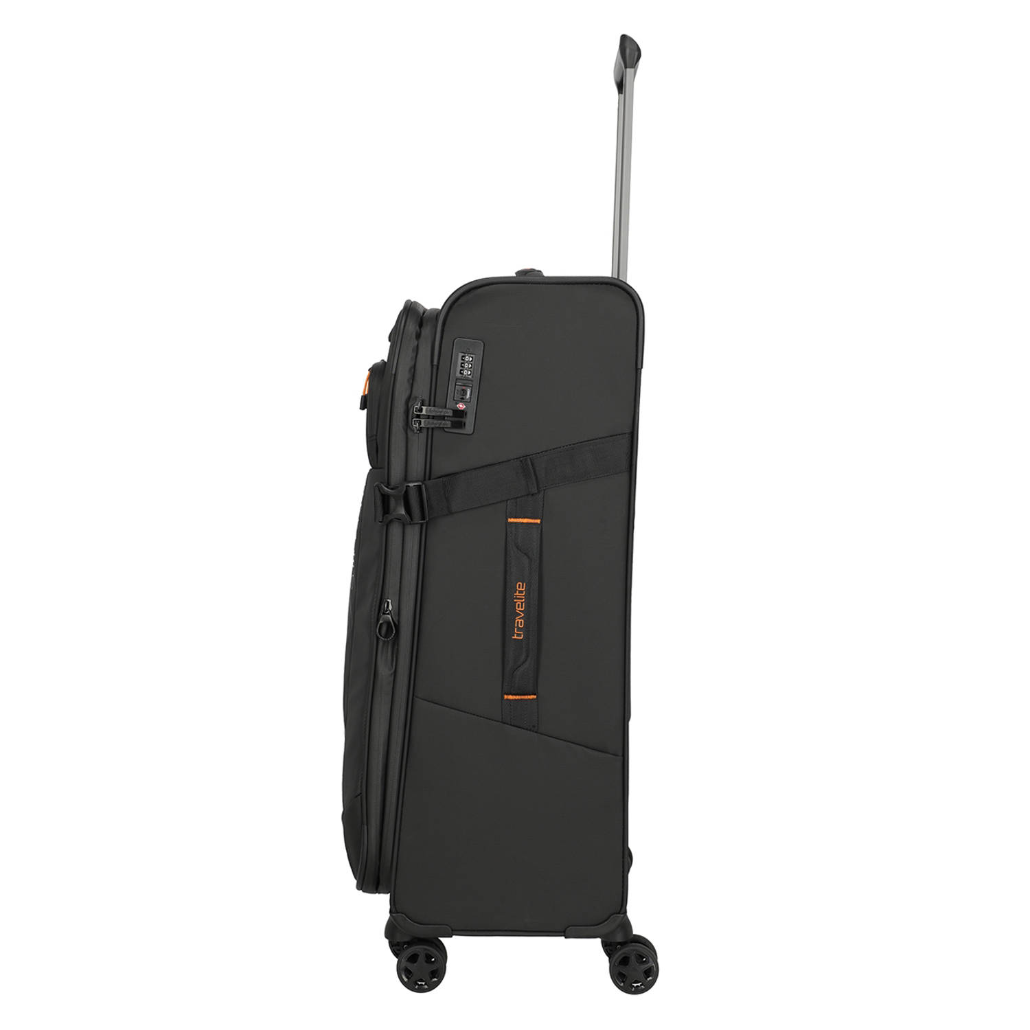 Travelite trolley Briize 67 cm. zwart