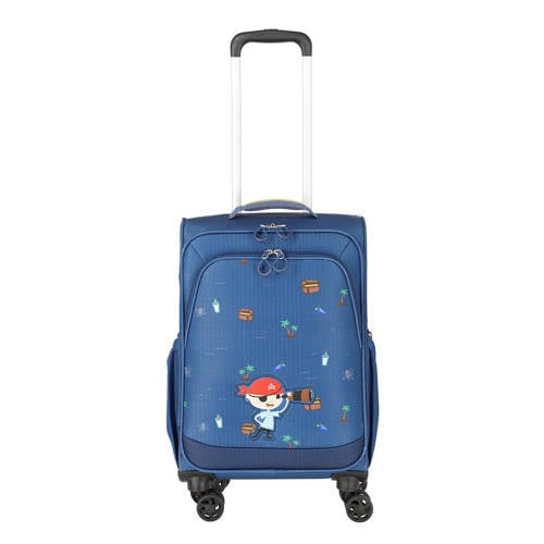 Travelite trolley Minimover 55 cm. blauw afbeelding