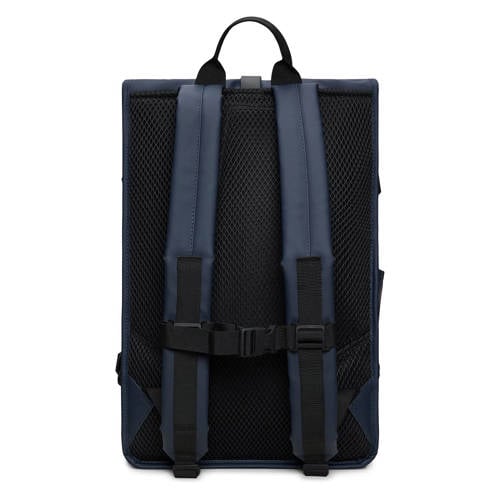 Rains rugzak Rolltop Large W3 donkerblauw afbeelding
