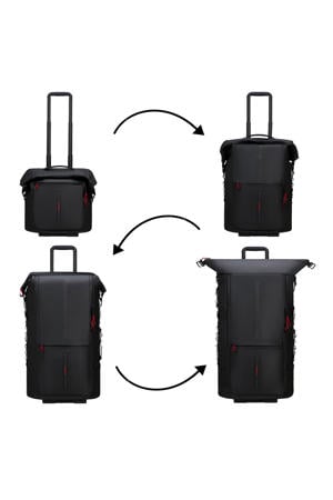 reistas Ecodiver Foldable 4-in-1 zwart