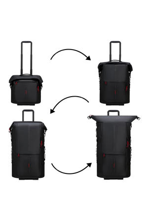 reistas Ecodiver Foldable 4-in-1 zwart