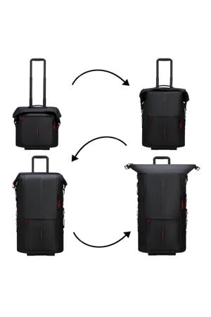 reistas Ecodiver Foldable 4-in-1 zwart