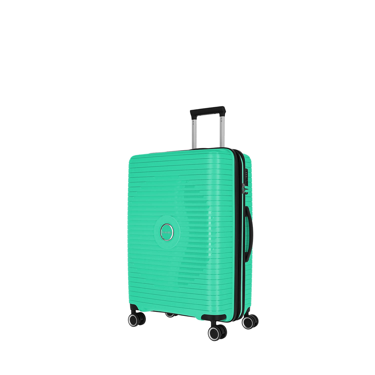 Travelite trolley Orbita 67 cm. Expandable groen