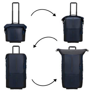 reistas Ecodiver Foldable 4-in-1 donkerblauw