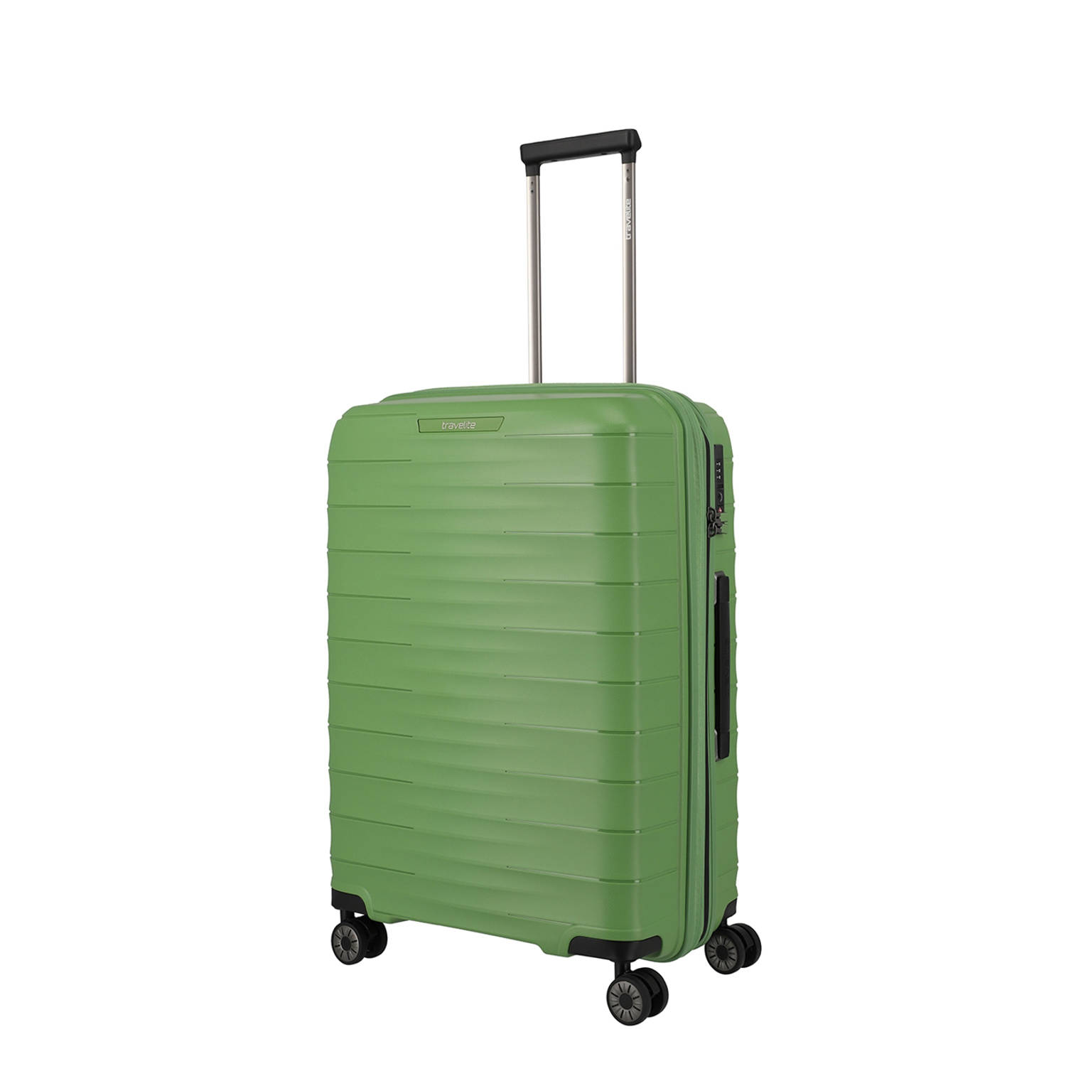 Travelite trolley Mooby 66 cm. groen