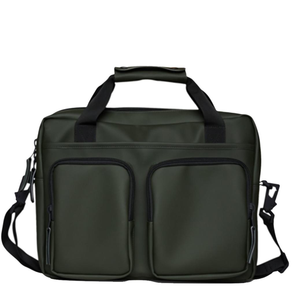 Rains 15 inch laptoptas Texel Tech W3 kaki