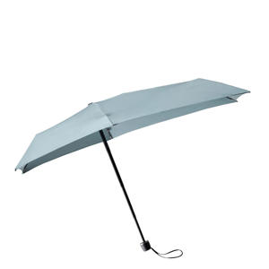 stormparaplu Micro Foldable lichtblauw