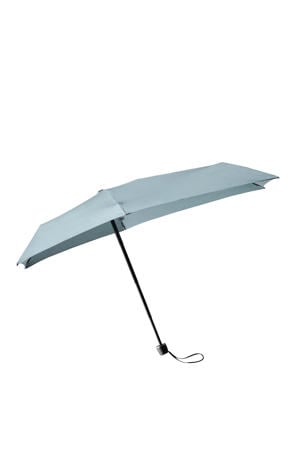 stormparaplu Micro Foldable lichtblauw