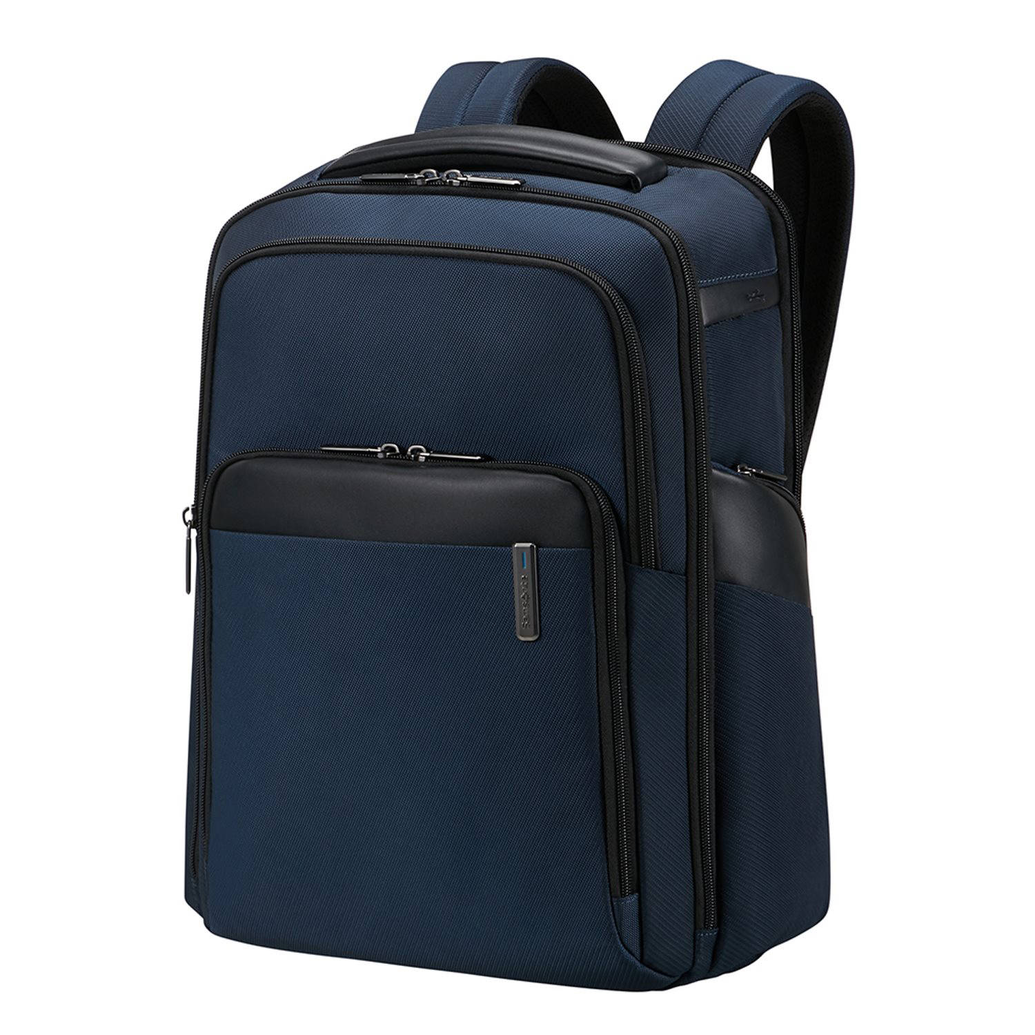 Samsonite Blauwe rugzak met gerecycled PET-stof Blue Unisex