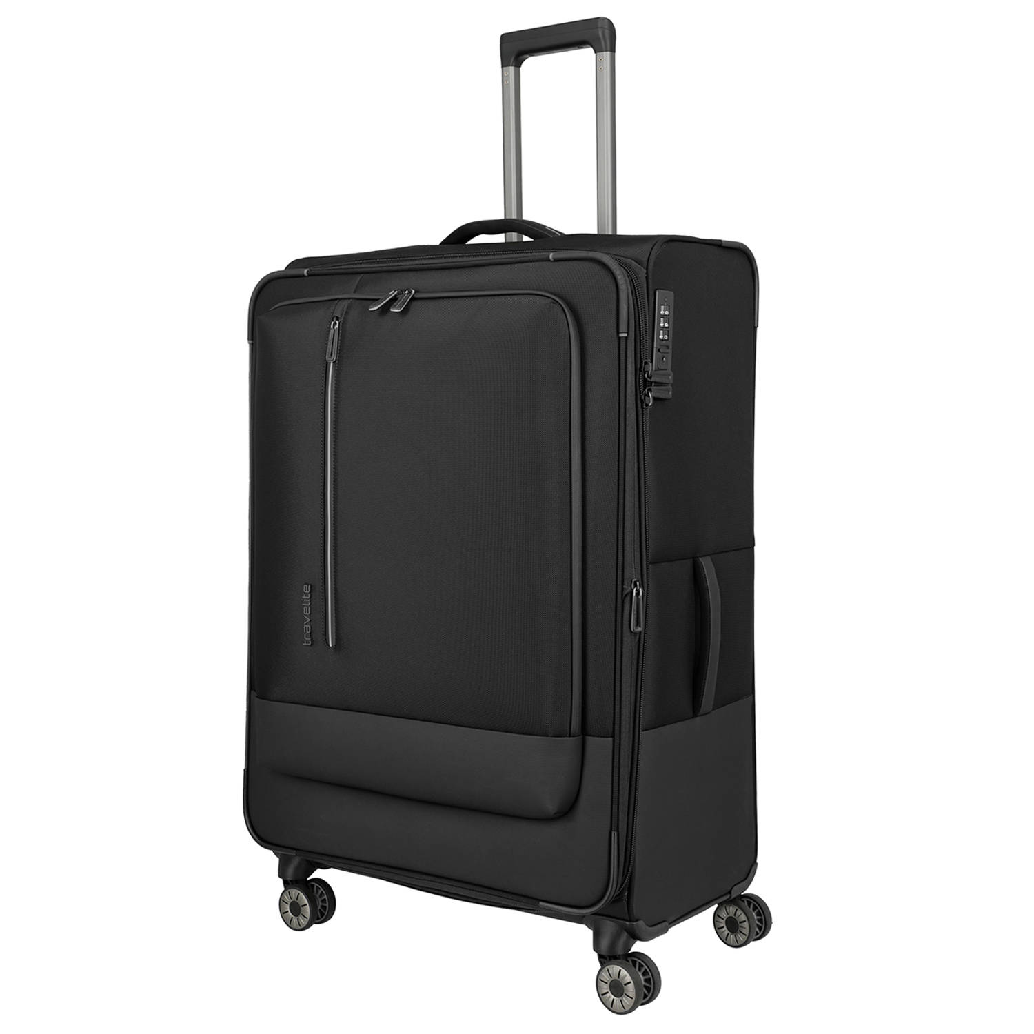 Travelite trolley Crosslite 81 cm. zwart