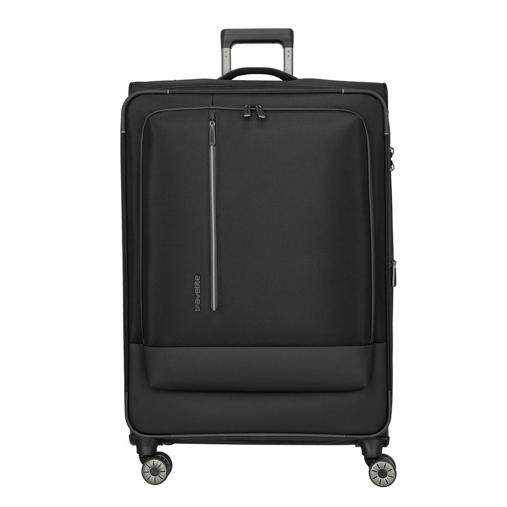 Travelite trolley Crosslite 81 cm. zwart