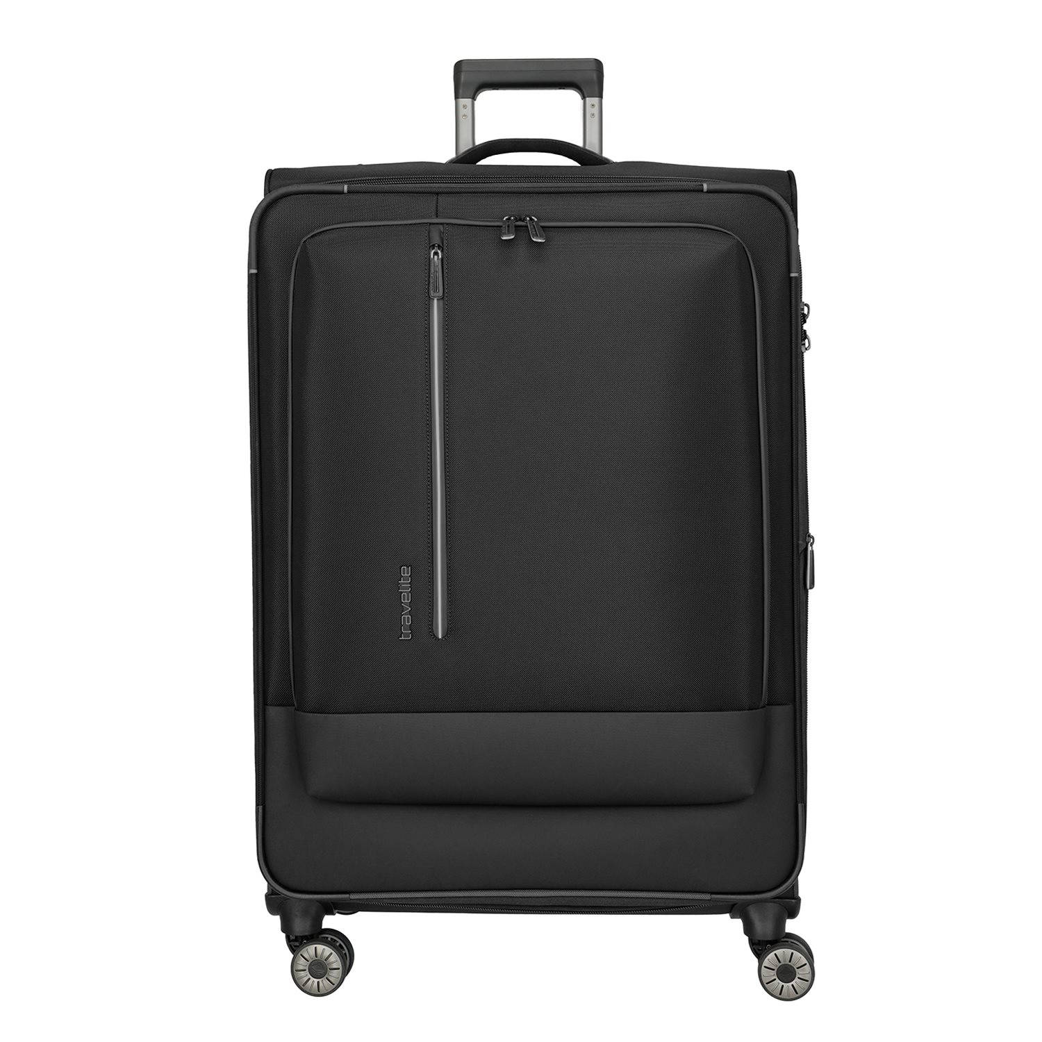 Travelite trolley Crosslite 81 cm. zwart