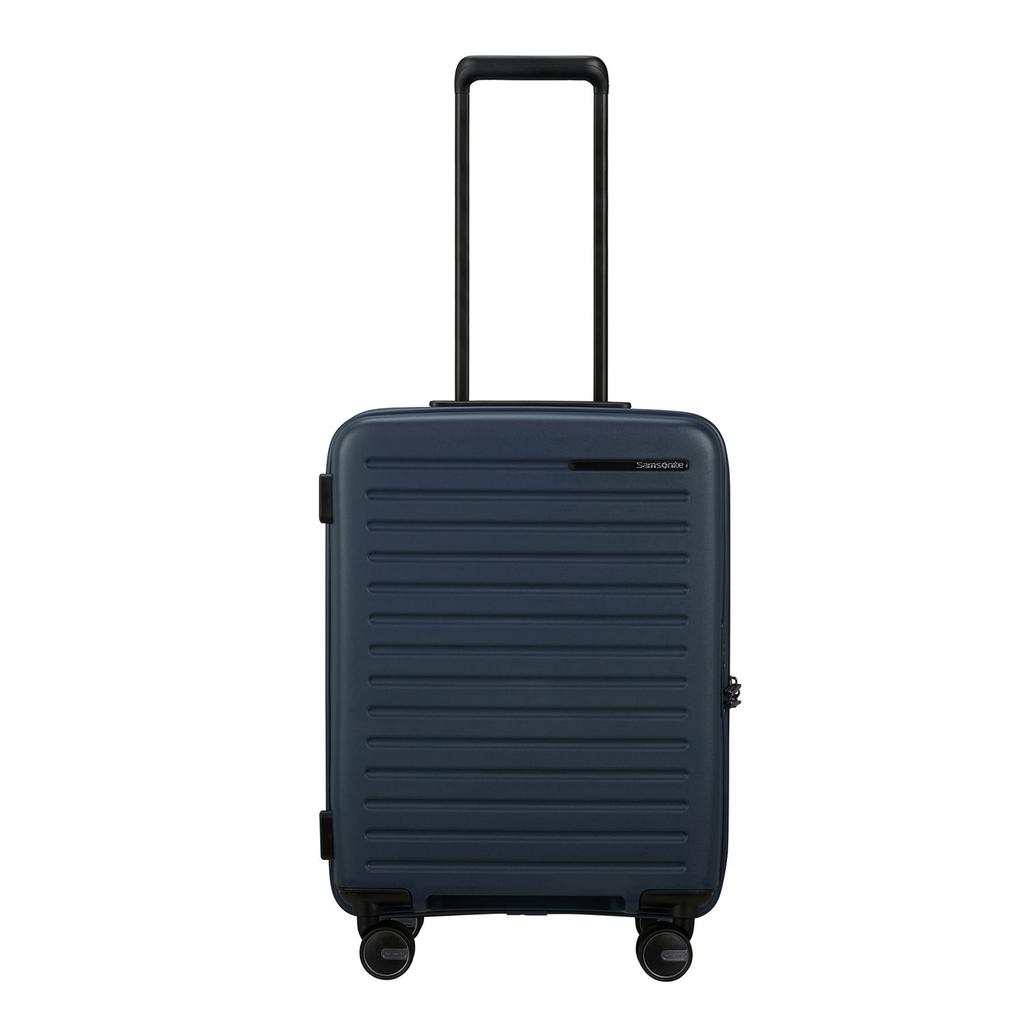 Samsonite trolley Restackd 55 cm. Expandable donkerblauw