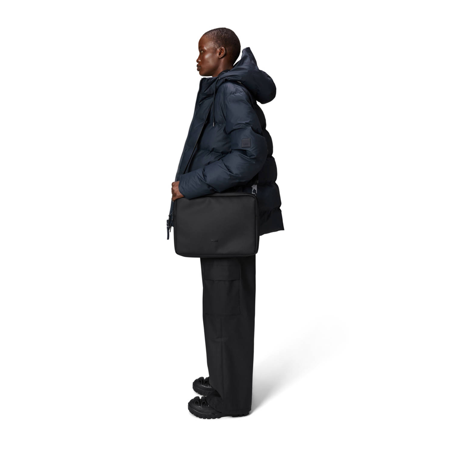 Rains 13 inch laptoptas W3 zwart