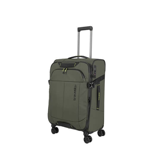 Travelite trolley Briize 67 cm. kaki afbeelding