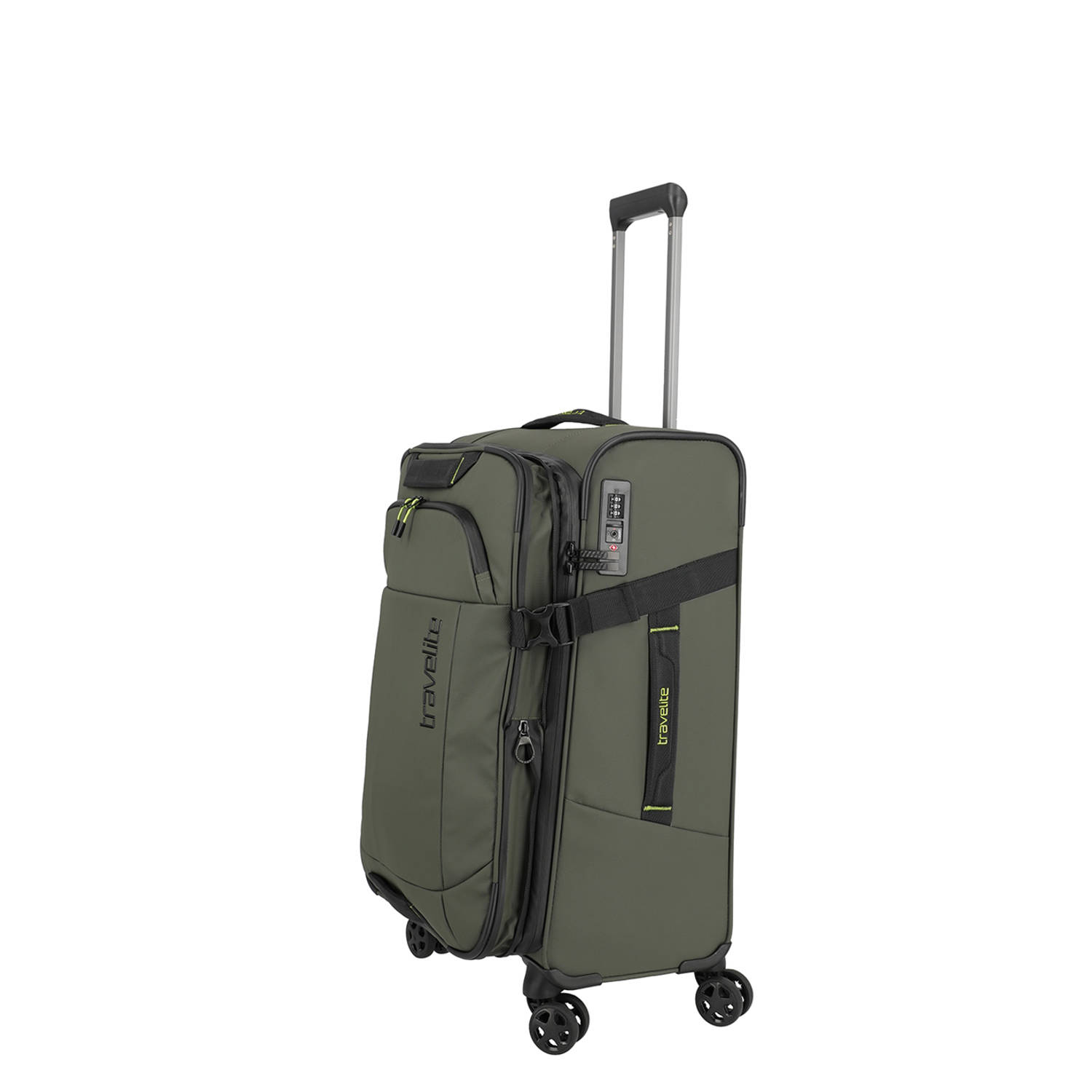 Travelite trolley Briize 67 cm. kaki