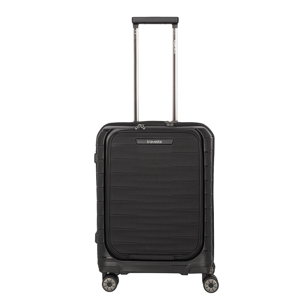 Travelite trolley Mooby 55 cm. zwart