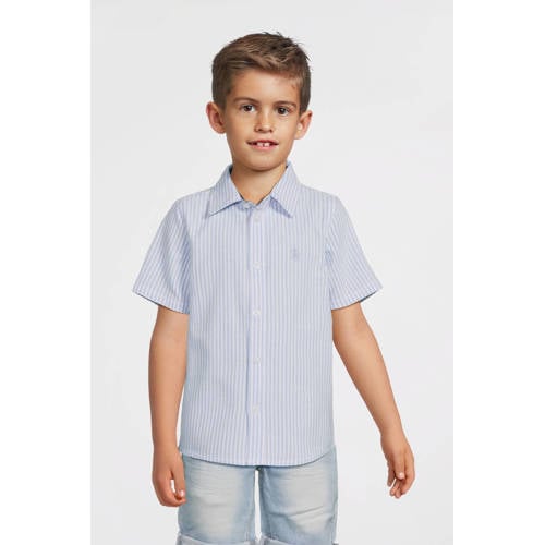 NAME IT KIDS overhemd lichtblauw/wit afbeelding