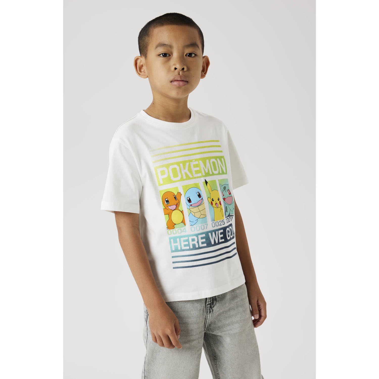 Name It T-shirt NKMMABR POKEMON NREG SS TOP BOX NOOS SKY