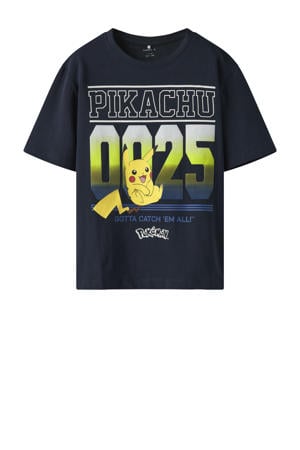 Pokemon T-shirt donkerblauw