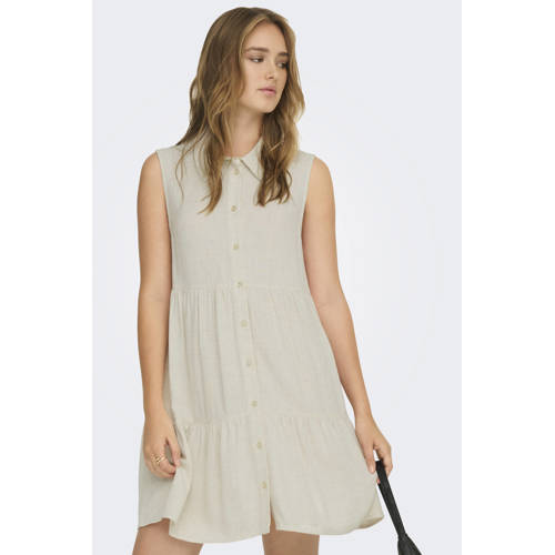 ONLY zomerjurk beige afbeelding