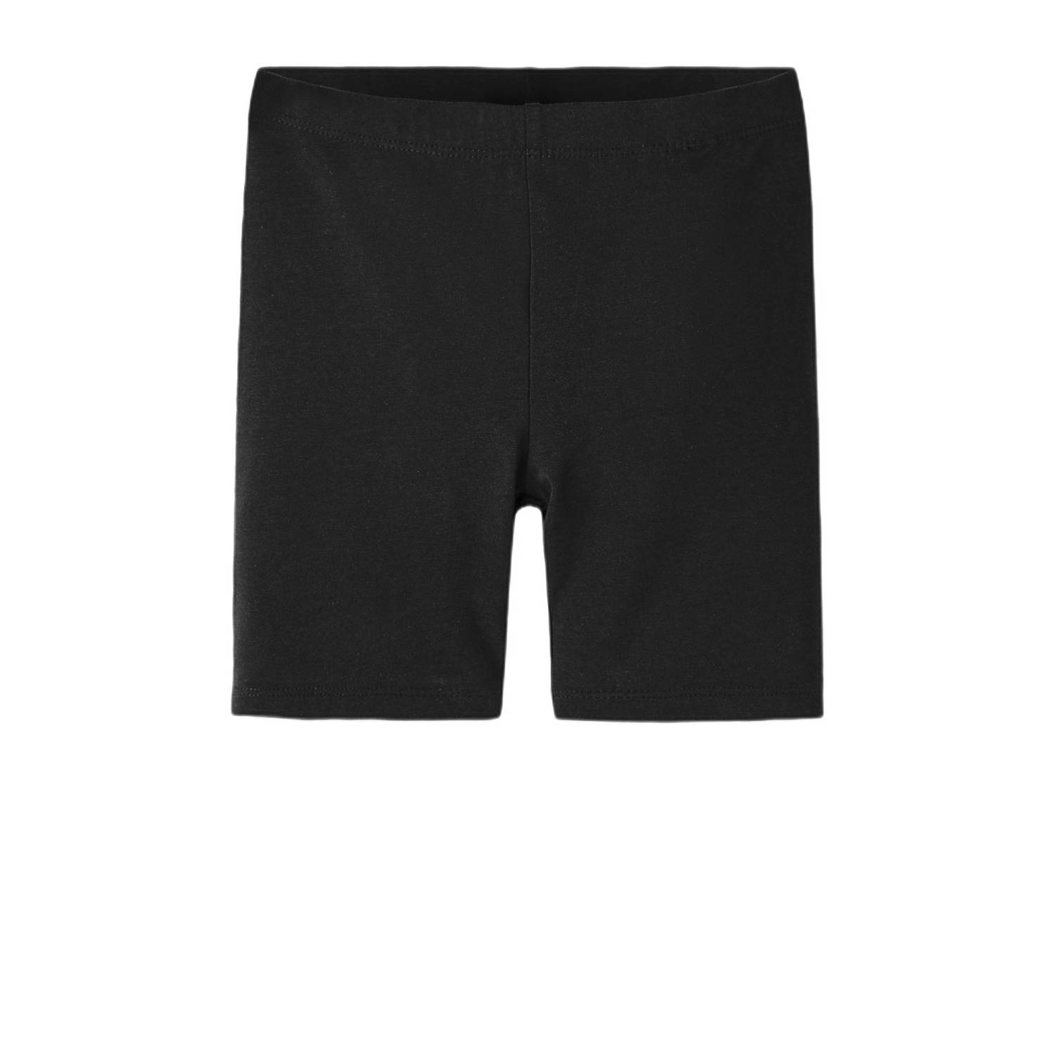 NAME IT KIDS biker short set van 2 zwart grijs melange