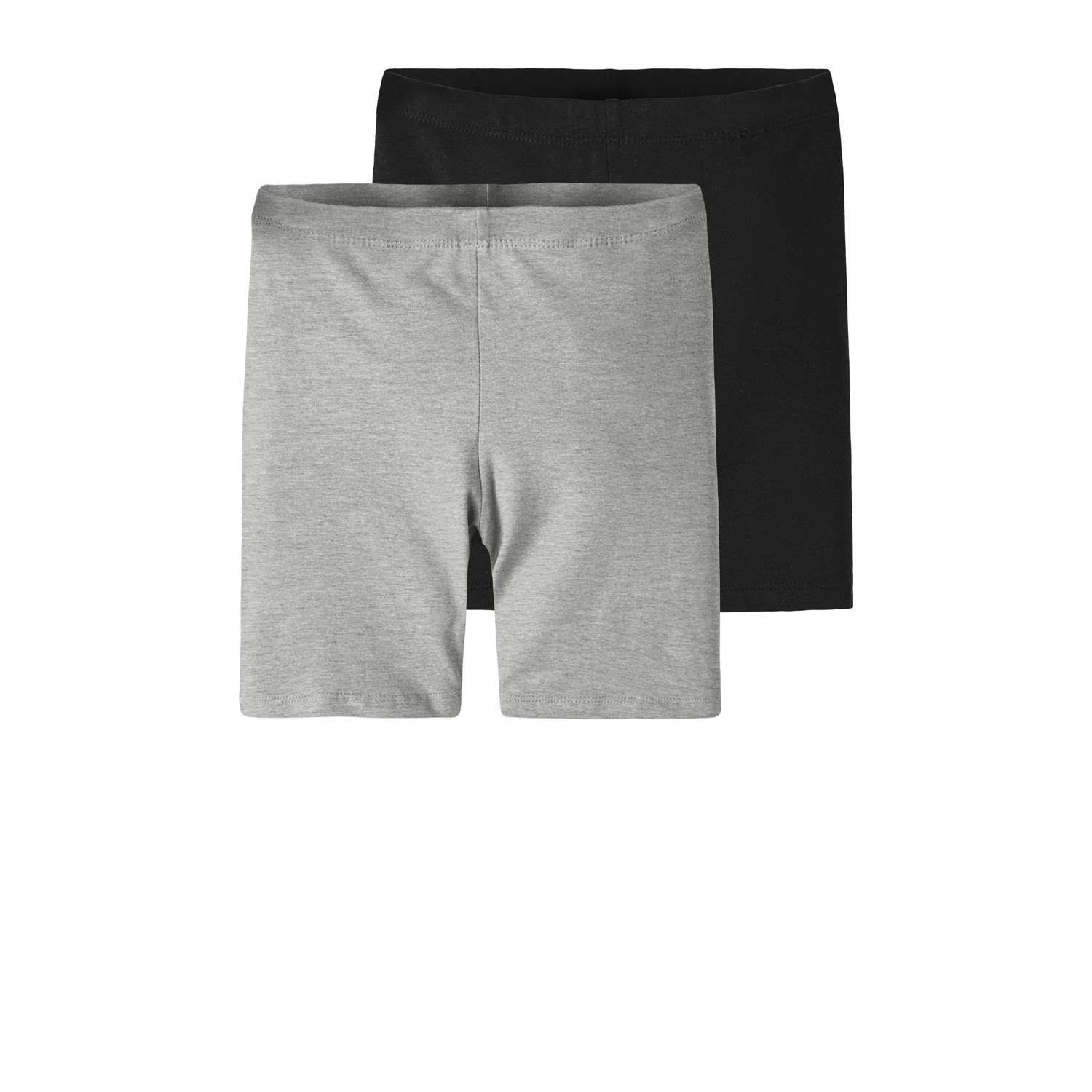Name It Fietsbroekje NKFVIVIAN 2P SOLID SHORT LEGGING NOOS (set 2-delig)