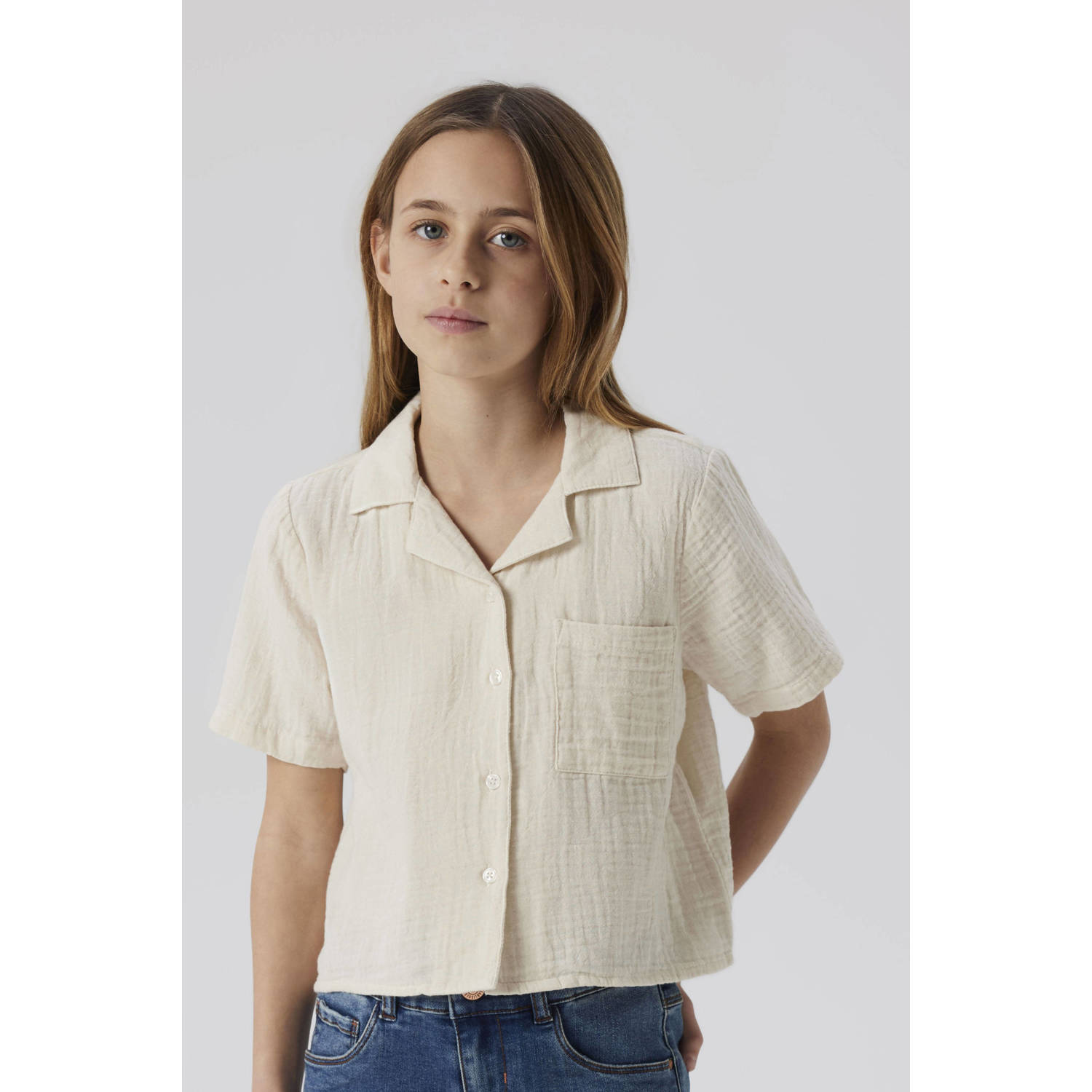 NAME IT KIDS blouse zand