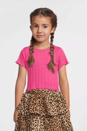 T-shirt felroze