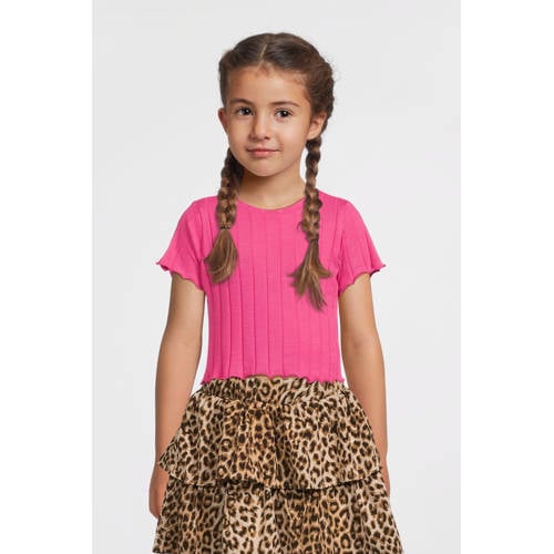 NAME IT KIDS T-shirt felroze afbeelding