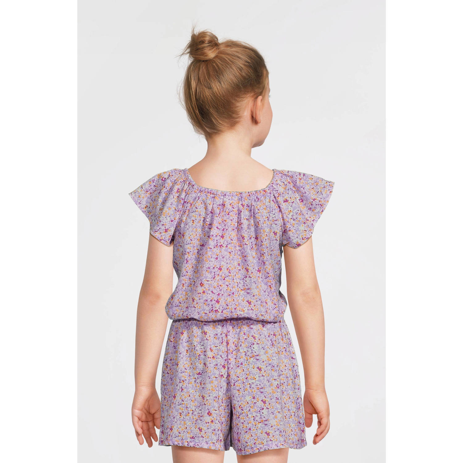 NAME IT KIDS playsuit lila wit