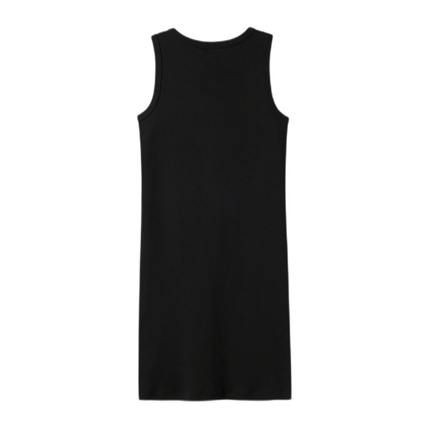NAME IT KIDS zomerjurk gebreid zwart